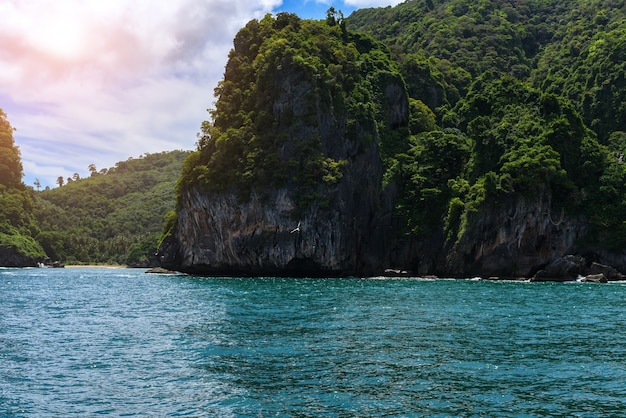 Paisagem, mar andaman