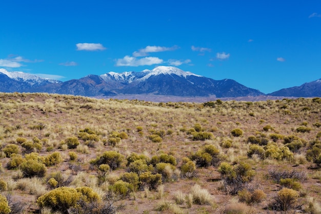 Paisagem montanhosa nas montanhas rochosas do Colorado, Colorado, Estados Unidos.