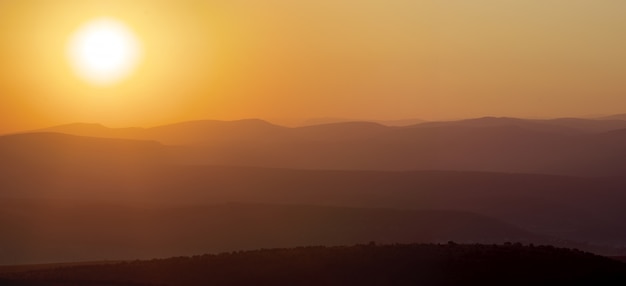 Paisagem montanhosa