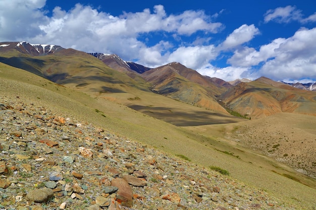 Paisagem nas montanhas de Altai