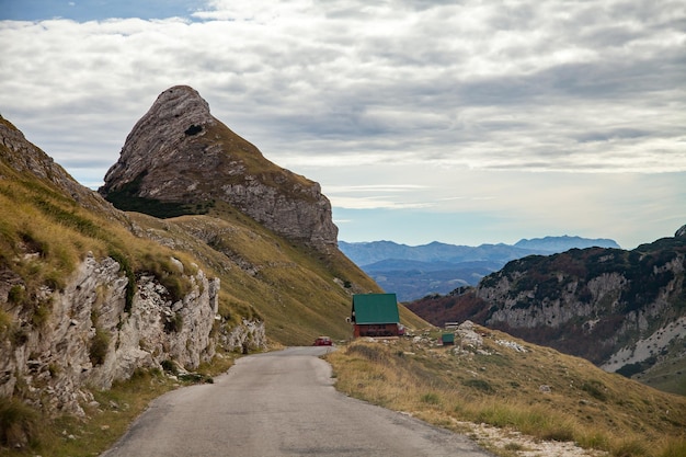 paisagem nas montanhas montanhas pela manhã vida selvagem paisagem montanhosa