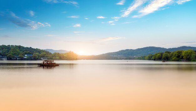 Paisagem natural Hangzhou West Lake Garden