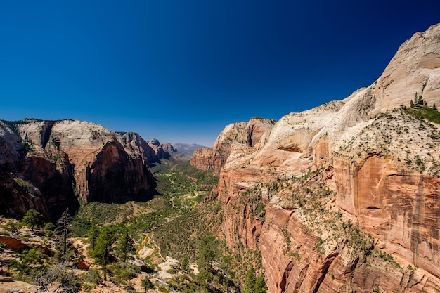 Paisagem no Parque Nacional de Zion