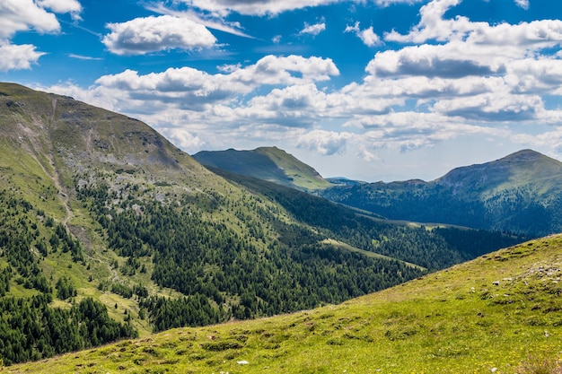 Paisagem nos Alpes