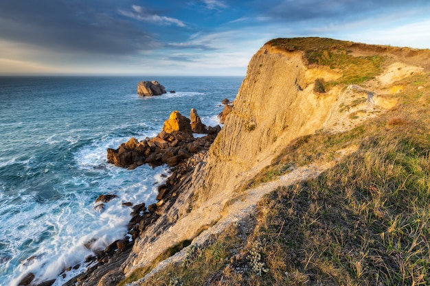 Paisagem nos urros de liencres,