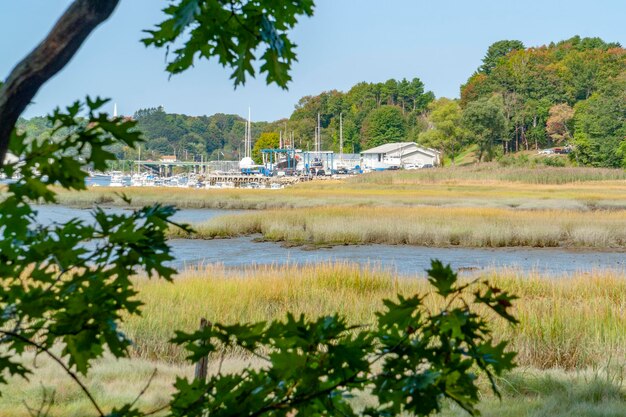 Foto paisagem ribeirinha em torno de yarmouth