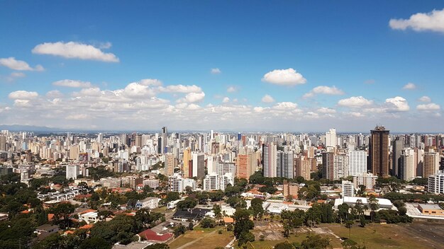 Foto paisagem urbana contra o céu