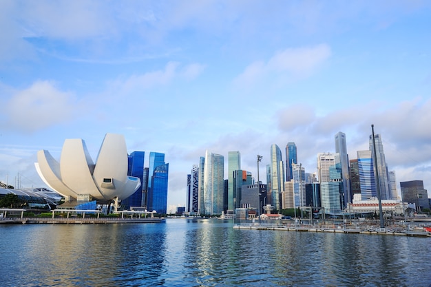 paisagem urbana da cidade de Singapura