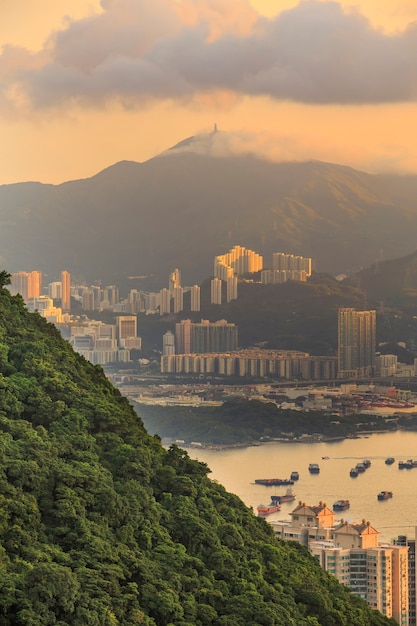 Paisagem urbana de Hong Kong