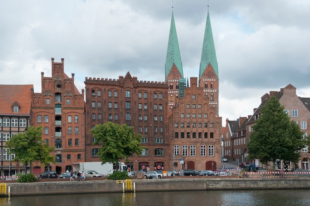 Paisagem urbana de Lubeck