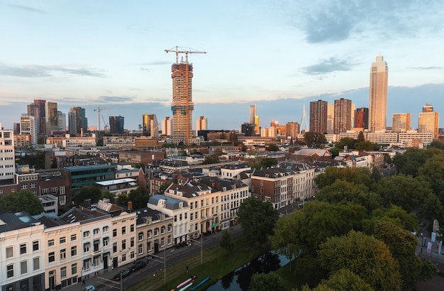 Paisagem urbana e arquitetura de rotterdam