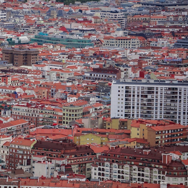 paisagem urbana e arquitetura na cidade de Bilbao destino de viagem Espanha