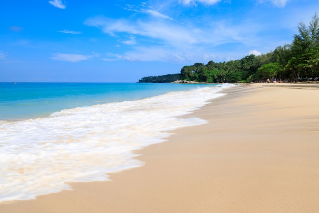 Paisagem vista surin praia férias de verão Phuket Tailândia