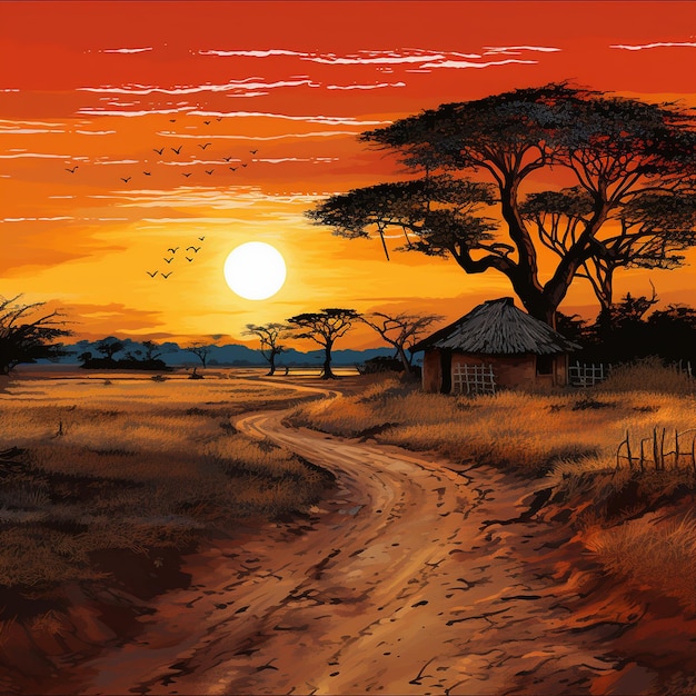 paisagens africanas