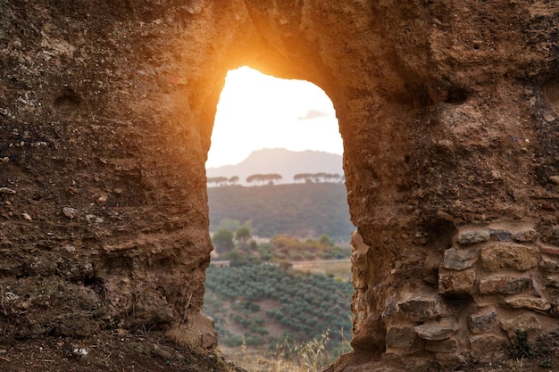 Paisagens andaluzas perto de Ronda Espanha