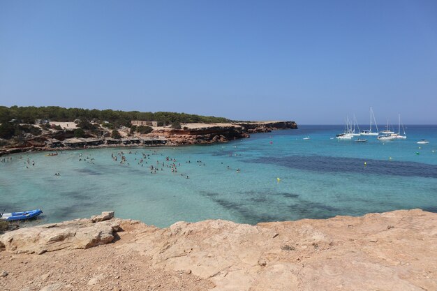 Paisagens baleares islan de Ibiza Formentera