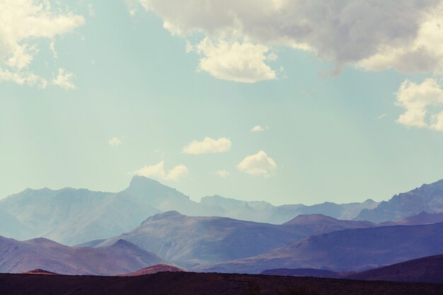 Paisagens cênicas do norte da Argentina. Belas paisagens naturais inspiradoras.