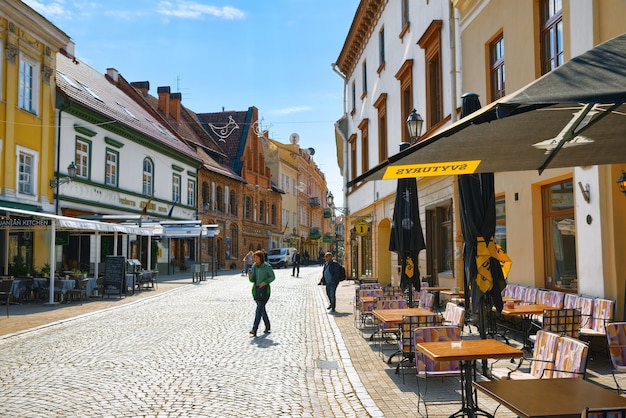 Paisagens da Cidade Velha de Vilnius é a parte central e histórica de Vilnius