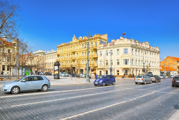 Paisagens da Cidade Velha de Vilnius é a parte central e histórica de Vilnius