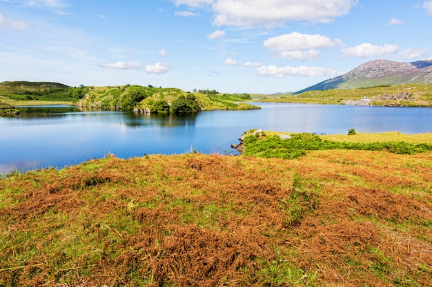 Paisagens da Irlanda. Connemara no condado de Galway