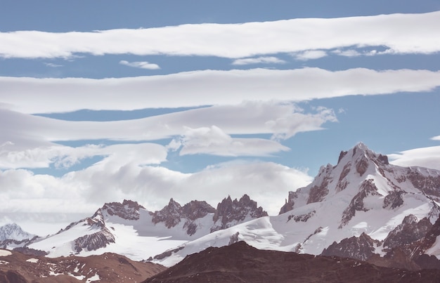 Foto paisagens da patagônia no sul da argentina