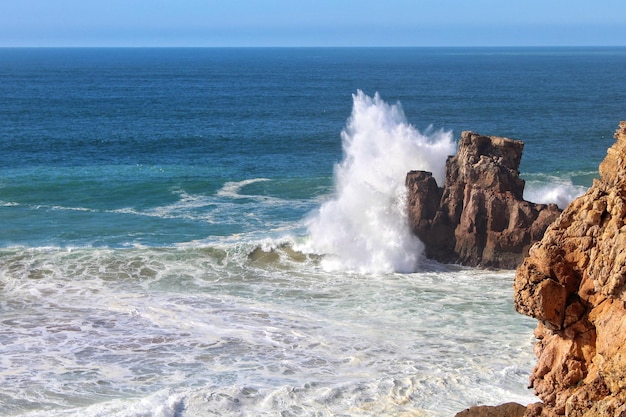 Foto paisagens do sul de portugal paisagens bonitas no mar coloridas