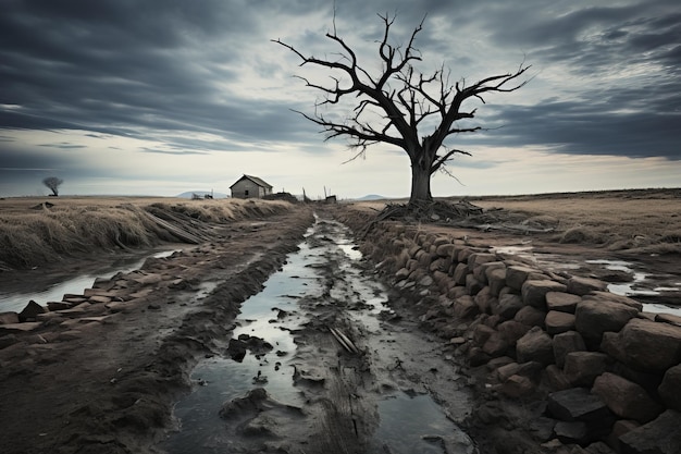 Paisagens esquecidas IA generativa