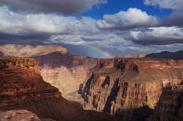 Paisagens pitorescas do Grand Canyon, Arizona, EUA.