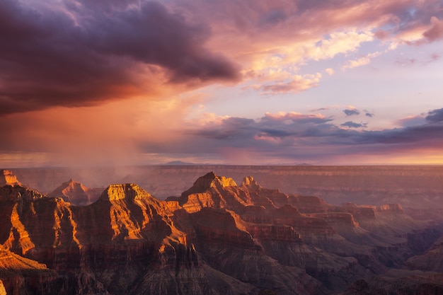 Paisagens pitorescas do Grand Canyon