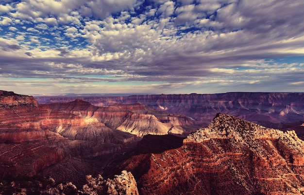 Foto paisagens pitorescas do grand canyon