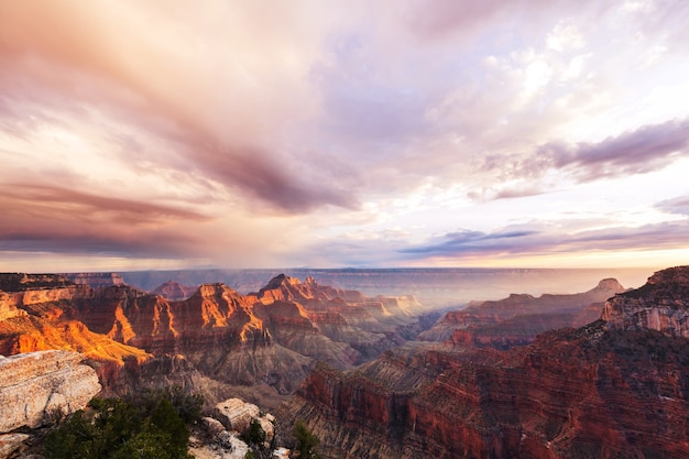 Paisagens pitorescas do Grand Canyon