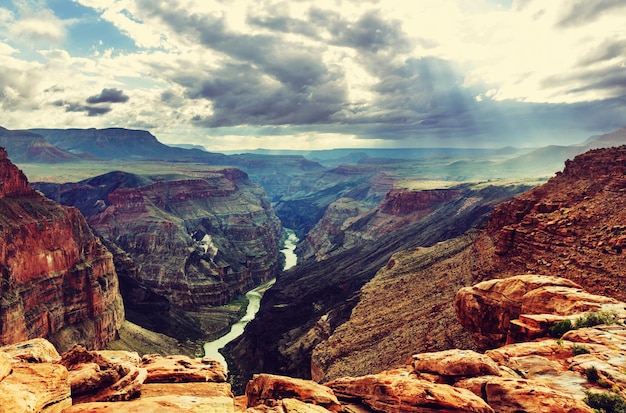 Paisagens pitorescas do Grand Canyon