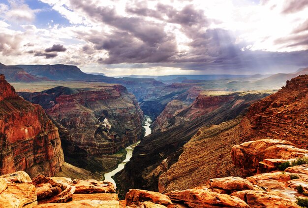 Paisagens pitorescas do Grand Canyon