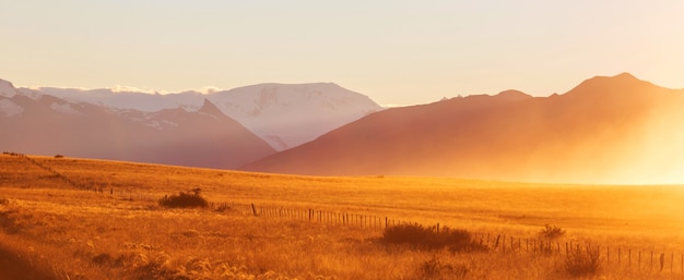 Paisagens rurais na Argentina