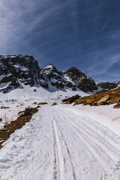 Paisaje de alta montaña