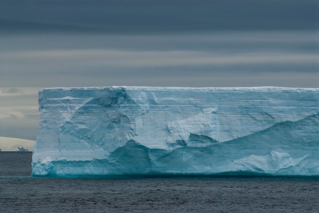 Paisaje antártico polo sur Antártida