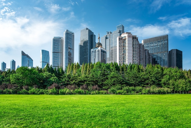 Foto paisaje de arquitectura de la ciudad de china qingdao