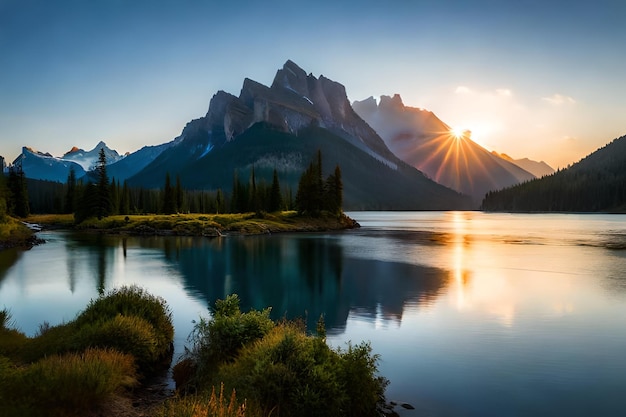 Paisaje bonito de la naturaleza