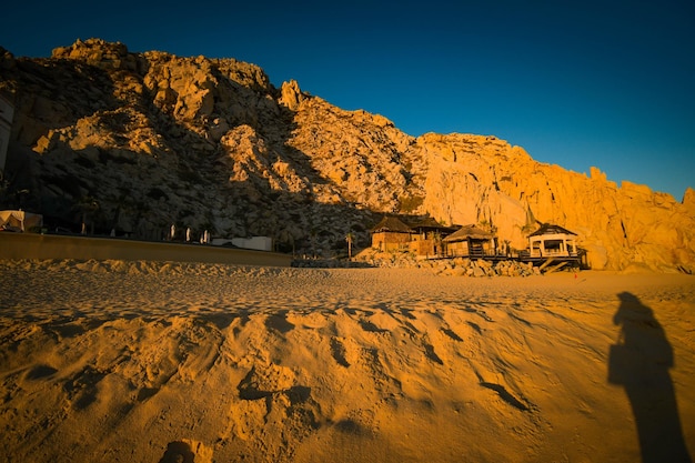 Paisaje de Cabos San Lucas México Montañas Rocosas