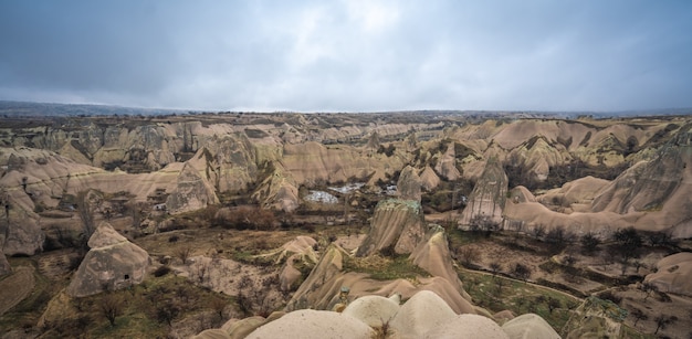 Paisaje de Capadocia en Turquía