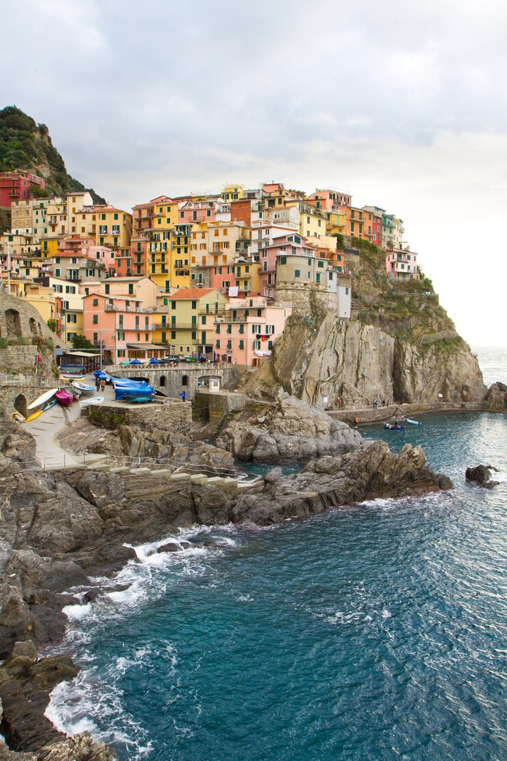 paisaje de cinque terre en italia