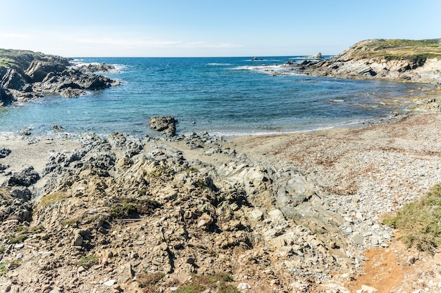 Paisaje de la costa sarda