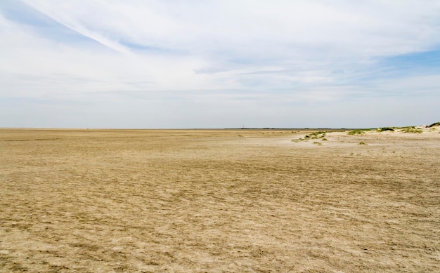 Foto paisaje costero alrededor de buesum