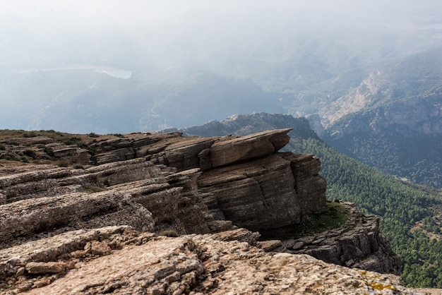 Foto paisaje del pico huma en antequera