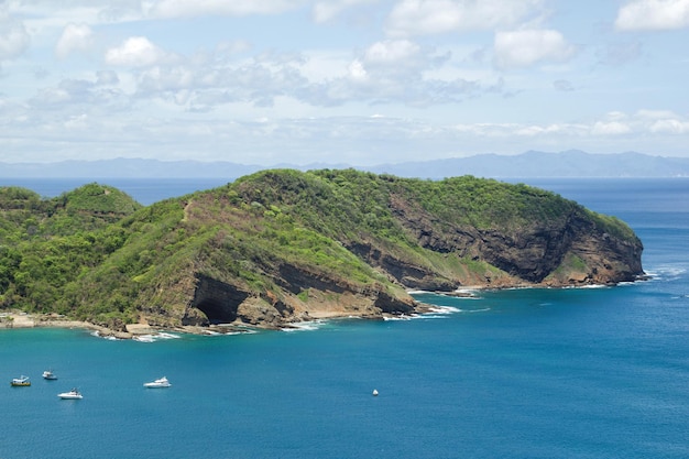 Foto paisaje exótico en san juan del sur rivas, nicaragua