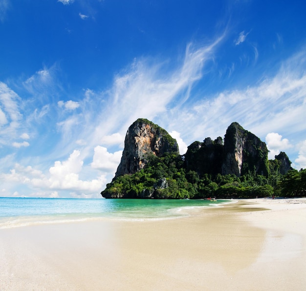 Paisaje exótico en Tailandia Krabi