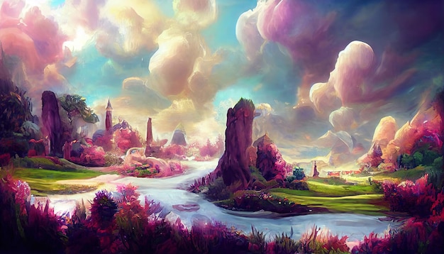 Paisaje de fantasia