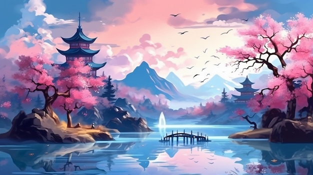 Paisaje de fantasia