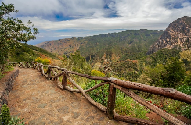 Paisaje de La Gomera Islas Canarias España