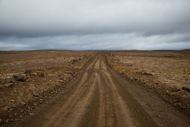 Paisaje con hermosa naturaleza en Islandia.